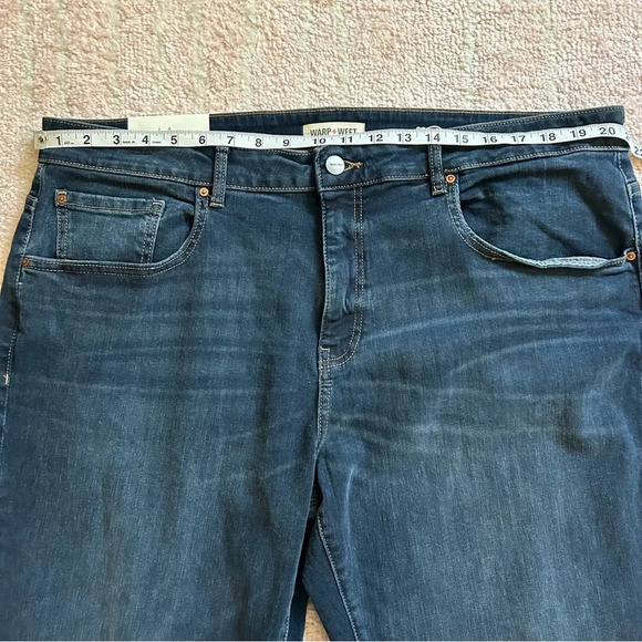 NWT Warp+Weft Chicago Straight Denim Jeans Size 40x30 - Picture 8 of 11